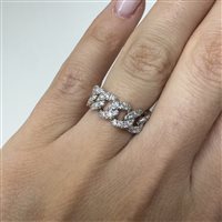 Anello Crivelli Donna in Oro bianco Diamante 0.83 Ct 234-5632 - 234-5632